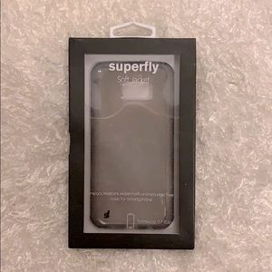Black Superfly Soft Jacket - Samsung S7 Edge Case